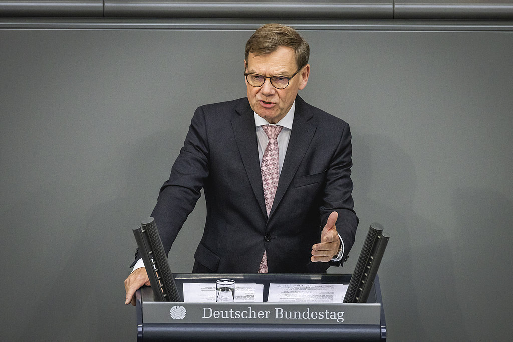 △德国外交部长瓦德富尔（资料图）